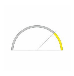 BENEITO FAURE - Tramo ZERO DESIGN 45° 800mm 7W 24V DC 4000K blanco