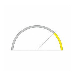 BENEITO FAURE - Tramo ZERO DESIGN 45° 3000mm 24W 24V DC 4000K plata