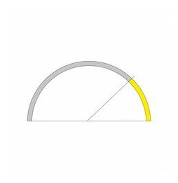 BENEITO FAURE - Tramo ZERO DESIGN 45° 1500mm 12w 24V DC CCT negro