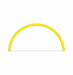 BENEITO FAURE - Tramo ZERO DESIGN 180° 800mm 24W 24V DC 4000K oro