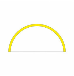 BENEITO FAURE - Tramo ZERO DESIGN 180° 800mm 24W 24V DC 4000K oro