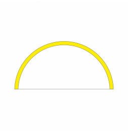 BENEITO FAURE - Tramo ZERO DESIGN 180° 800mm 24W 24V DC 4000K plata