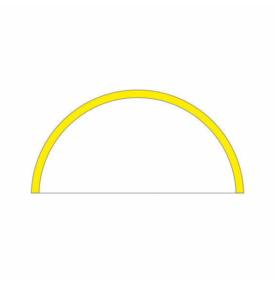 BENEITO FAURE - Tramo ZERO DESIGN 180° 800mm 24W 24V DC 4000K plata