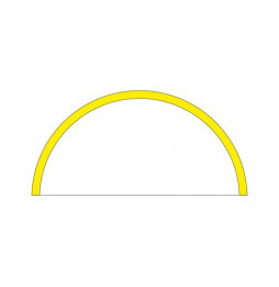 BENEITO FAURE - Tramo ZERO DESIGN 180° 800mm 24W 24V DC 4000K plata