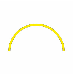 BENEITO FAURE - Tramo ZERO DESIGN 180° 800mm 24W 24V DC 4000K blanco