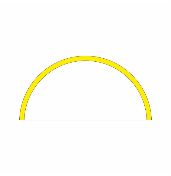 BENEITO FAURE - Tramo ZERO DESIGN 180° 800mm 24W 24V DC 4000K blanco