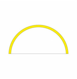 BENEITO FAURE - Tramo ZERO DESIGN 180° 800mm 24W 24V DC 4000K blanco