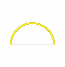 BENEITO FAURE - Tramo ZERO DESIGN 180° 800mm 24W 24V DC 4000K blanco