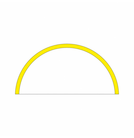 BENEITO FAURE - Tramo ZERO DESIGN 180° 800mm 24W 24V DC 3000K blanco