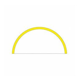 BENEITO FAURE - Tramo ZERO DESIGN 180° 800mm 24W 24V DC 3000K blanco