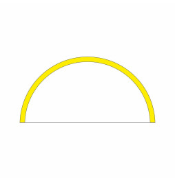 BENEITO FAURE - Tramo ZERO DESIGN 180° 800mm 24W 24V DC 2700K plata