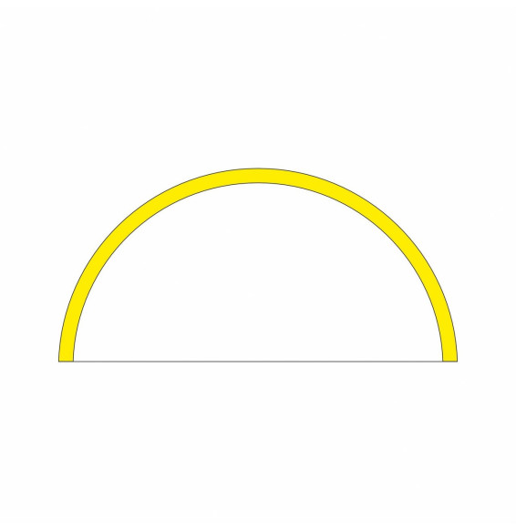 BENEITO FAURE - Tramo ZERO DESIGN 180° 800mm 24W 24V DC 2700K plata