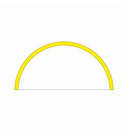 BENEITO FAURE - Tramo ZERO DESIGN 180° 800mm 24W 24V DC 2700K plata