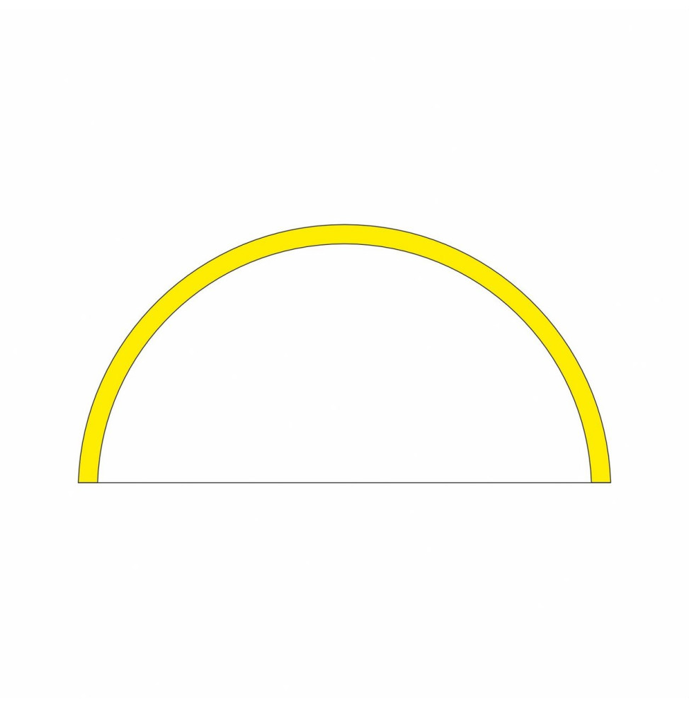 BENEITO FAURE - Tramo ZERO DESIGN 180° 800mm 24W 24V DC 2700K blanco