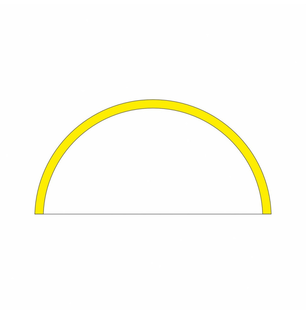 BENEITO FAURE - Tramo ZERO DESIGN 180° 800mm 24W 24V DC 2700K oro