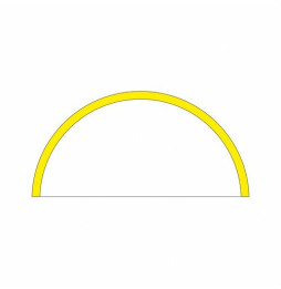 BENEITO FAURE - Tramo ZERO DESIGN 180° 800mm 24W 24V DC 2700K oro