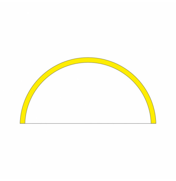 BENEITO FAURE - Tramo ZERO DESIGN 180° 1500mm 48W 24V DC 3000K oro