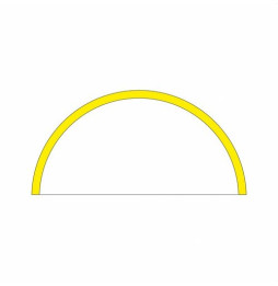 BENEITO FAURE - Tramo ZERO DESIGN 180° 1500mm 48W 24V DC 3000K oro