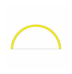 BENEITO FAURE - Tramo ZERO DESIGN 180° 1500mm 48W 24V DC 3000K oro