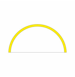 BENEITO FAURE - Tramo ZERO DESIGN 180° 1500mm 48W 24V DC 3000K blanco