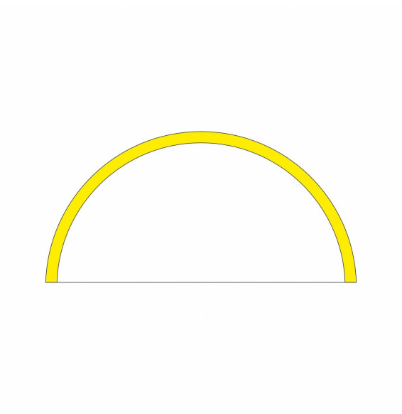 BENEITO FAURE - Tramo ZERO DESIGN 180° 1500mm 48W 24V DC 3000K blanco