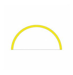 BENEITO FAURE - Tramo ZERO DESIGN 180° 800mm 24W 24V DC 2700K negro