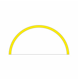 BENEITO FAURE - Tramo ZERO DESIGN 180° 1500mm 48W 24V DC 2700K blanco