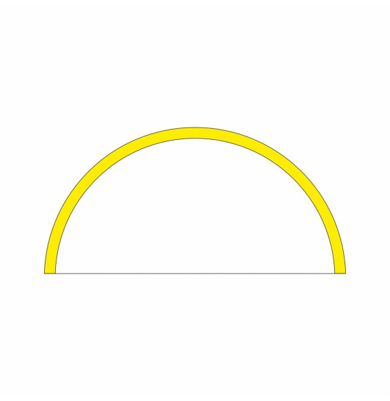 BENEITO FAURE - Tramo ZERO DESIGN 180° 1500mm 48W 24V DC 2700K blanco