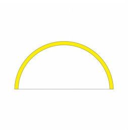 BENEITO FAURE - Tramo ZERO DESIGN 180° 1500mm 48W 24V DC 2700K blanco