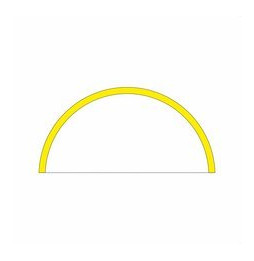 BENEITO FAURE - Tramo ZERO DESIGN 180° 1500mm 48W 24V DC 2700K blanco