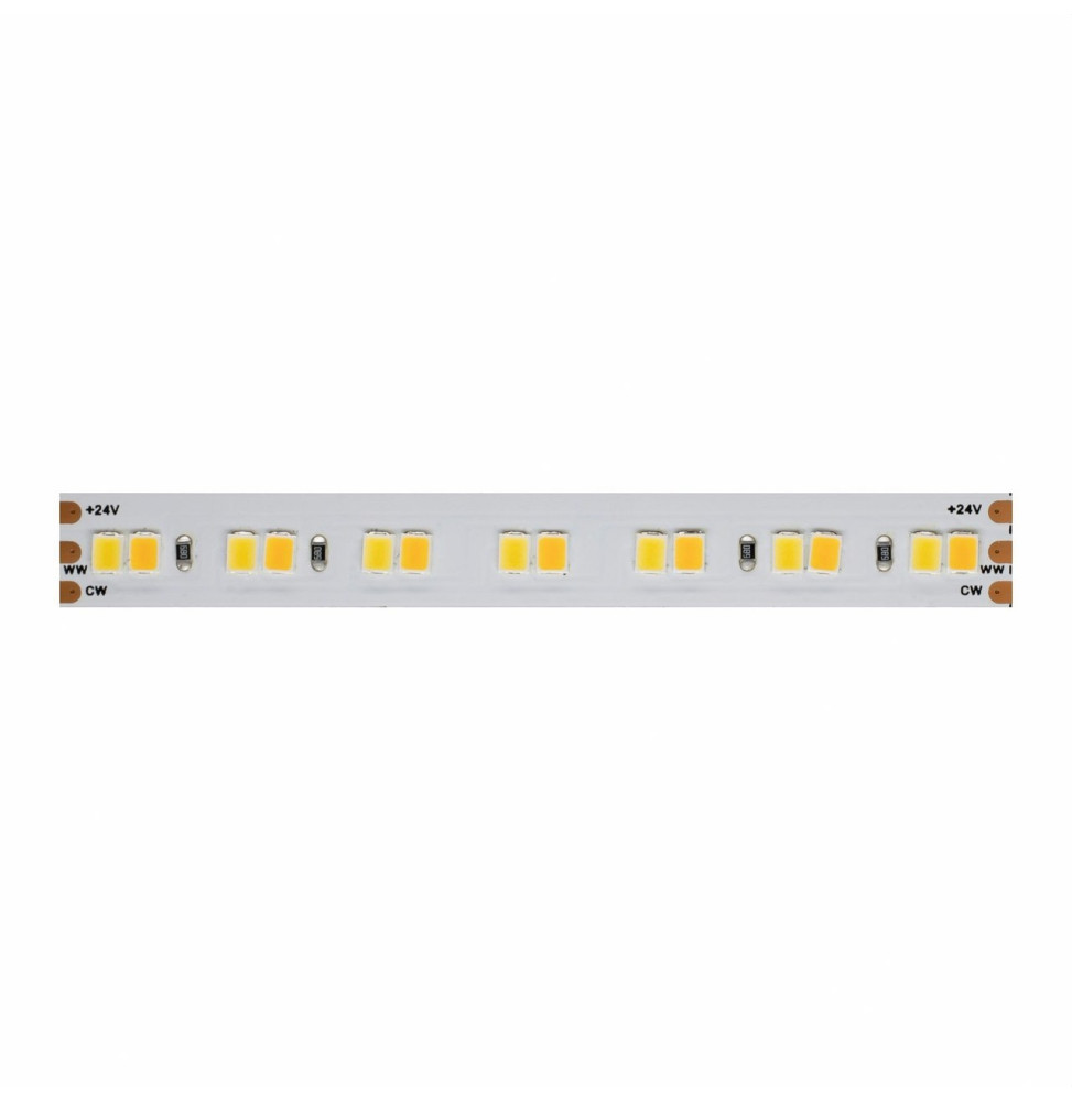 Tira LED FINE-42 2835 24V DC 19,2W-m 1800-4000K IP20 1920lm-m 168Led-m CRI-90 10mm IP20 (rollo 5m)