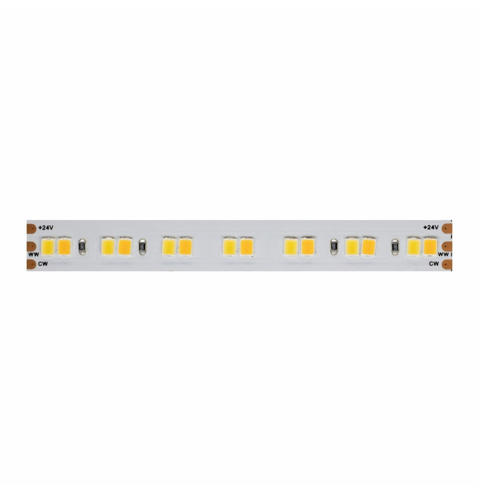 Tira LED FINE-42 2835 24V DC 19,2W-m 1800-4000K IP20 1920lm-m 168Led-m CRI-90 10mm IP65 (rollo 5m)