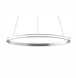 Luminaria suspendida ZERO-OUT de 700mm 44W 4400lm 2700K Tuya plata