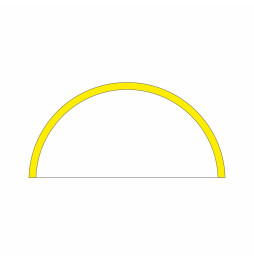 BENEITO FAURE - Tramo ZERO DESIGN 180° 800mm 24W 24V DC CCT blanco