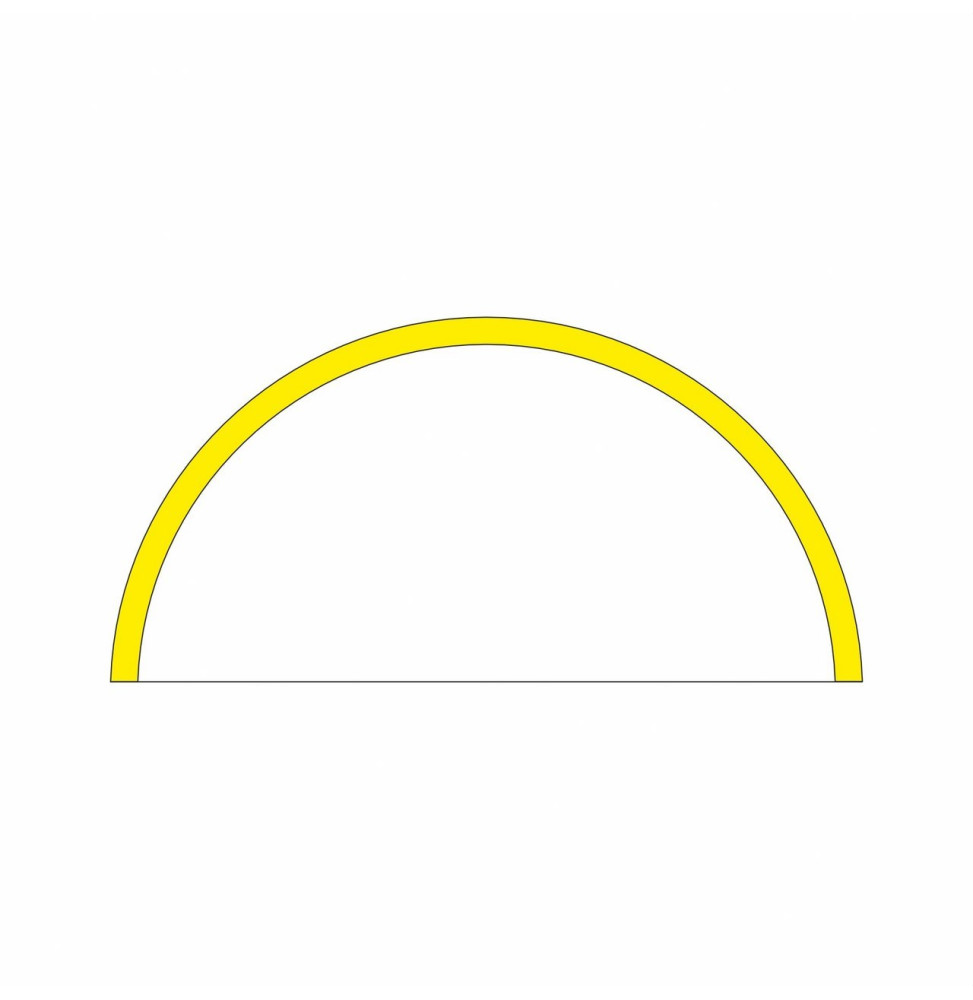 BENEITO FAURE - Tramo ZERO DESIGN 180° 800mm 24W 24V DC CCT blanco