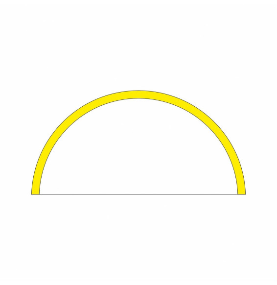 BENEITO FAURE - Tramo ZERO DESIGN 180° 800mm 24W 24V DC CCT blanco