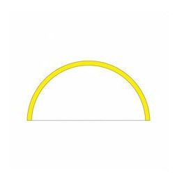 BENEITO FAURE - Tramo ZERO DESIGN 180° 800mm 24W 24V DC CCT oro