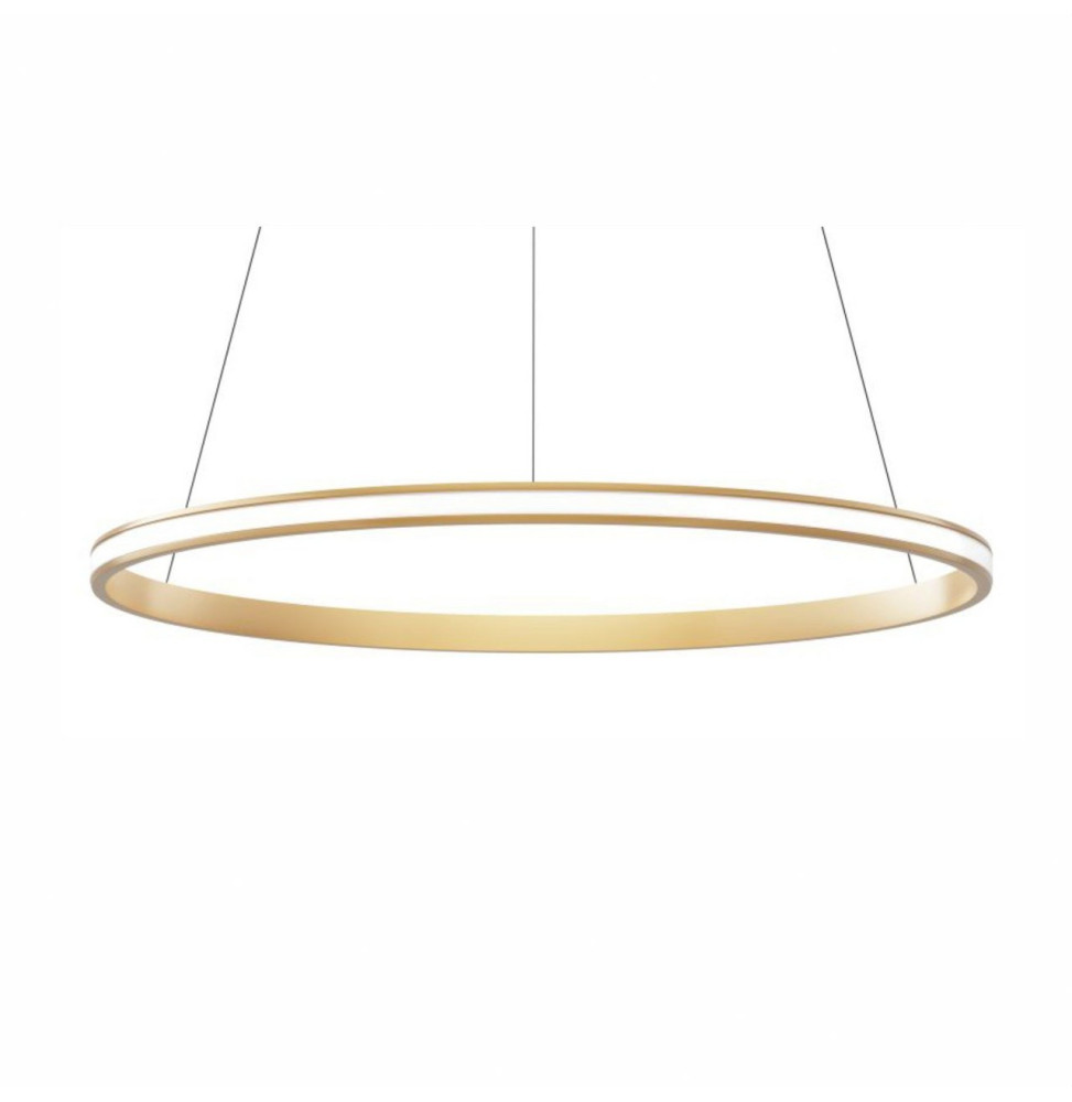 BENEITO FAURE - Luminaria suspendida ZERO-OUT de 400mm 26W 2730lm 3000K On/Off oro
