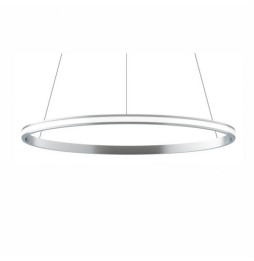 BENEITO FAURE - Luminaria suspendida ZERO-OUT de 400mm 26W 2600lm 2700K Tuya plata