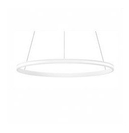 Luminaria suspendida ZERO-OUT de 400mm 26W 2600lm 2700K PUSH blanco