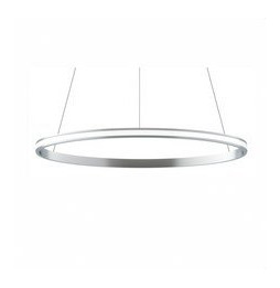 BENEITO FAURE - Luminaria suspendida ZERO-OUT de 1000mm 63W 6993lm 4000K Tuya plata