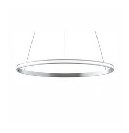 BENEITO FAURE - Luminaria suspendida ZERO-OUT de 1000mm 63W 6993lm 4000K DALI plata