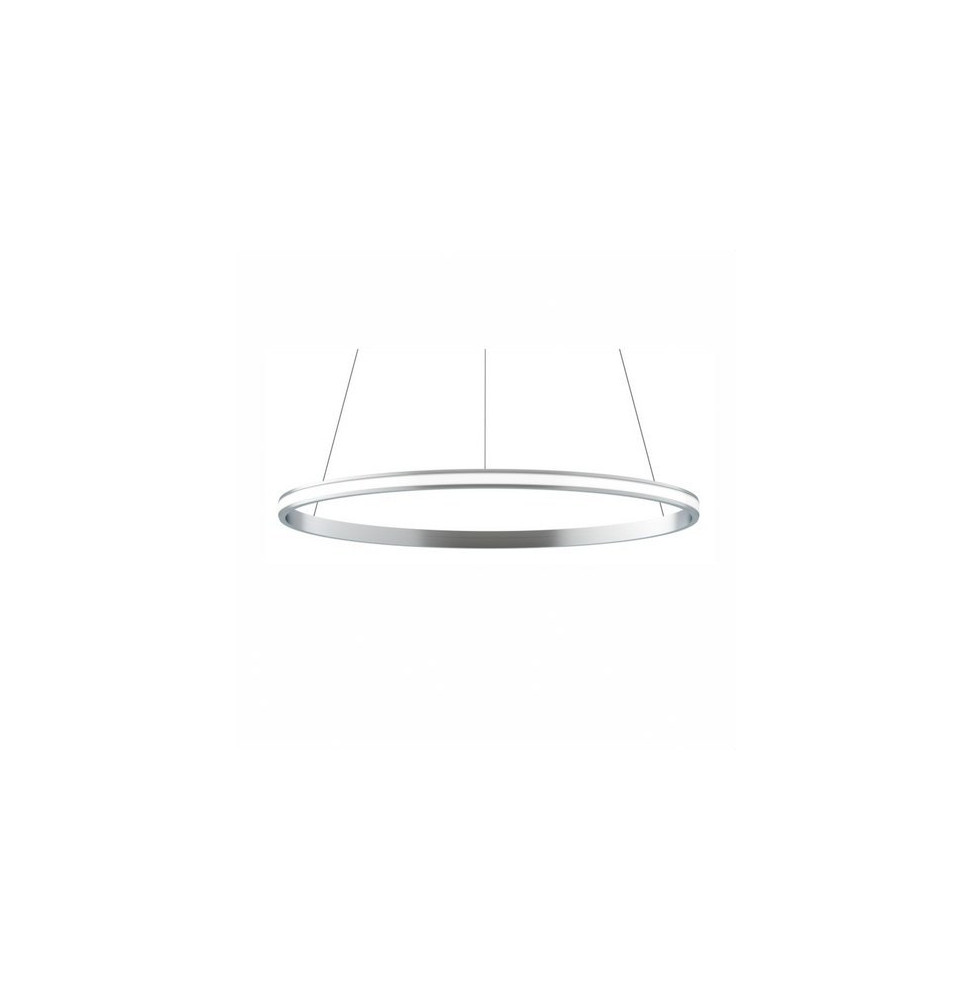 BENEITO FAURE - Luminaria suspendida ZERO-OUT de 1000mm 63W 6615lm 3000K DALI plata