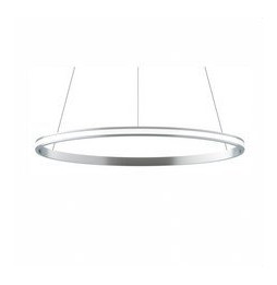 BENEITO FAURE - Luminaria suspendida ZERO-OUT de 1000mm 63W 6615lm 3000K DALI plata