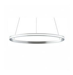 BENEITO FAURE - Luminaria suspendida ZERO-OUT de 1000mm 63W 6300lm 2700K Tuya plata