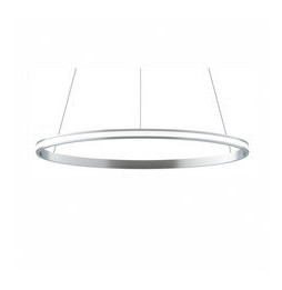 Luminaria suspendida ZERO-OUT de 1000mm 63W 6300lm 2700K DALI plata