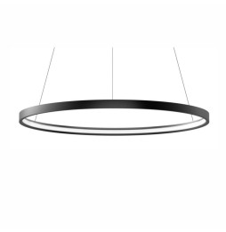BENEITO FAURE - Luminaria suspendida ZERO-IN de 1000mm 63W 10836lm RGBW Casambi negro
