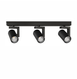 BENEITO FAURE - Luminaria VOLT redondo 3 negro 24W Switch 2700/3200/4000K