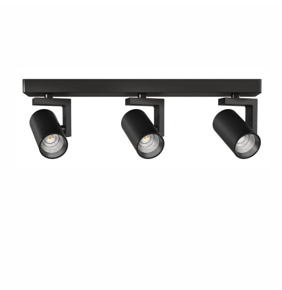 BENEITO FAURE - Luminaria VOLT redondo 3 negro 24W Switch 2700/3200/4000K