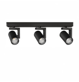 BENEITO FAURE - Luminaria VOLT redondo 3 negro 24W Switch 2700/3200/4000K